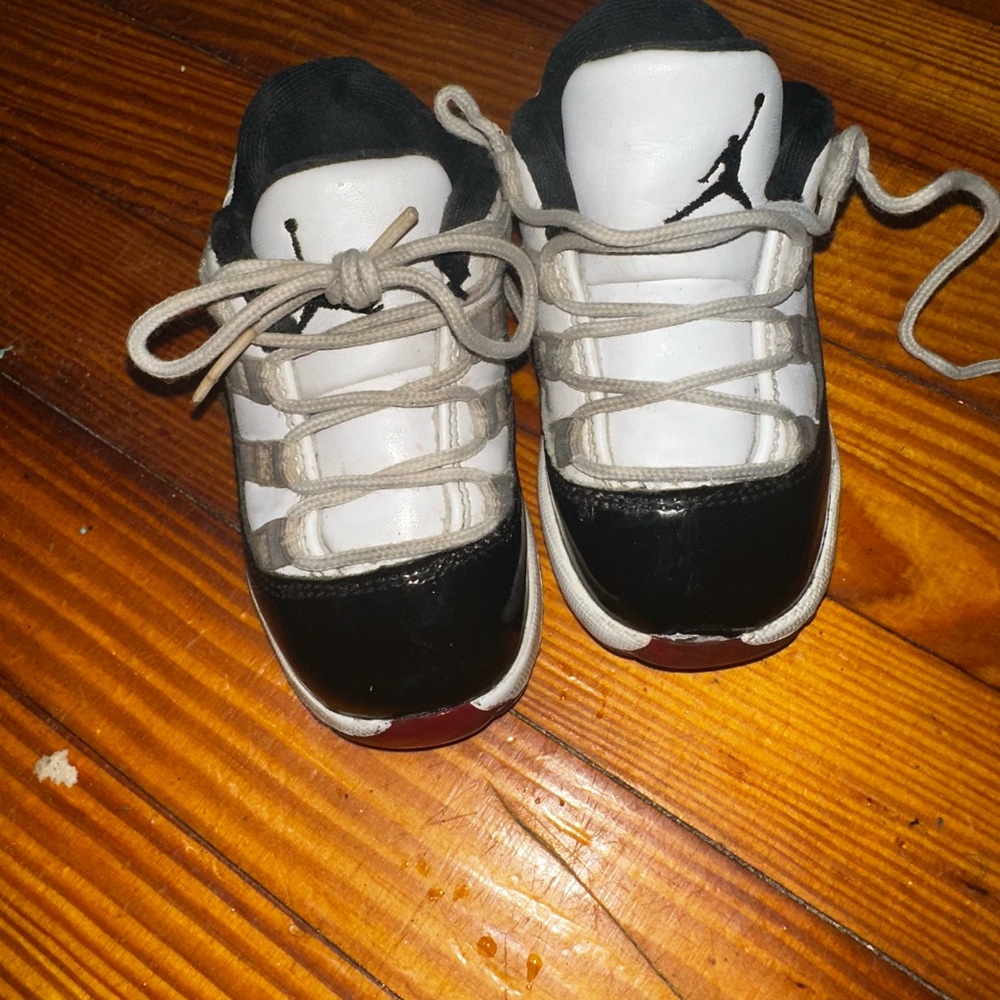 Jordan Black and White Classic Sneakers
